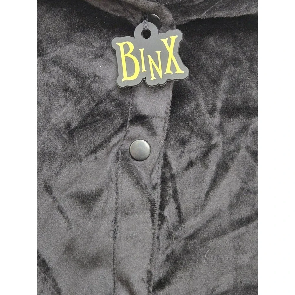 Disney Hocus Pocus Binx Black Cat Halloween Costume Suit Size Adult  S/M 4-8